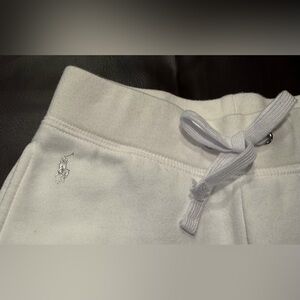 Polo by Ralph Lauren White Girls Sweatpants Joggers size 8-10